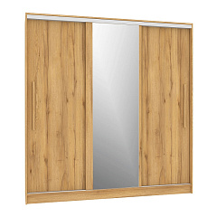 Strike 2000 Шкаф-купе зеркало/лдсп