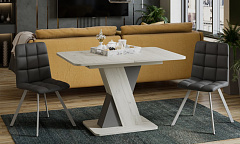 Люксембург Стол обеденный раздвижной Тип 3