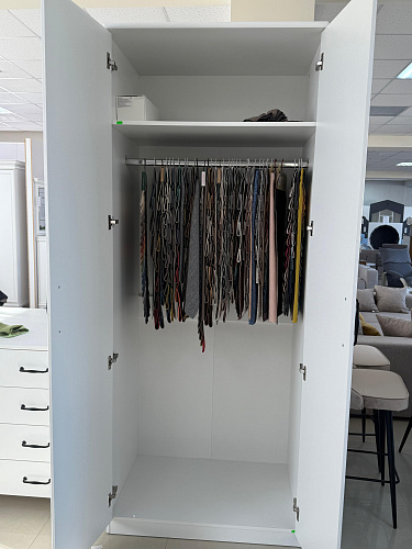 Диана белая Мод.Д12 Шкаф для одежды