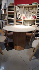 Стол "Вельвет-Телескопик М" 110*110 +50