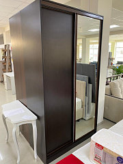 Шкаф-купе 1200 Домашний зеркало/лдсп