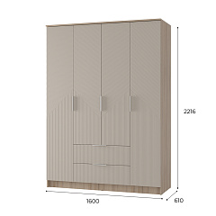 Шкаф 4-х створчатый "Эмилия" ШК-11