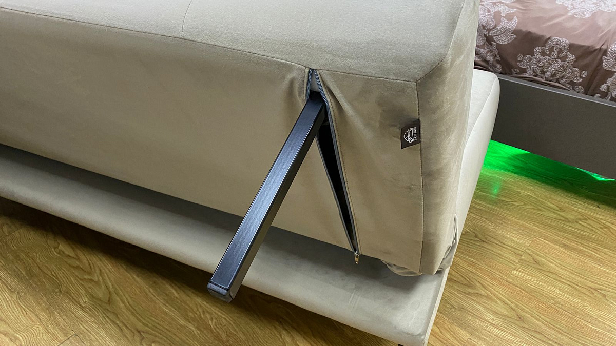 МОНАКО, диван-кровать трехместный, прямой, без подлокотников, механизм «клик-кляк»