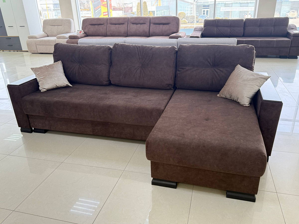 Николетти Люкс 2700 д.к.угл. без накладок, НПБ, еврокн (д*ш*в: 270*152*91,5,в.сид.: 43, сп.м.237*152