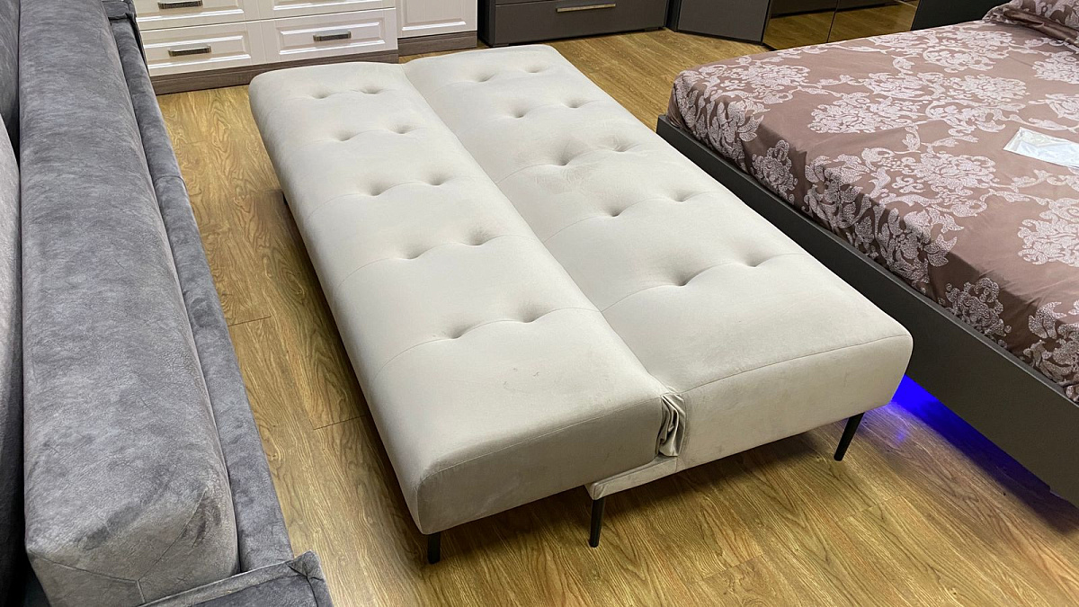 МОНАКО, диван-кровать трехместный, прямой, без подлокотников, механизм «клик-кляк»