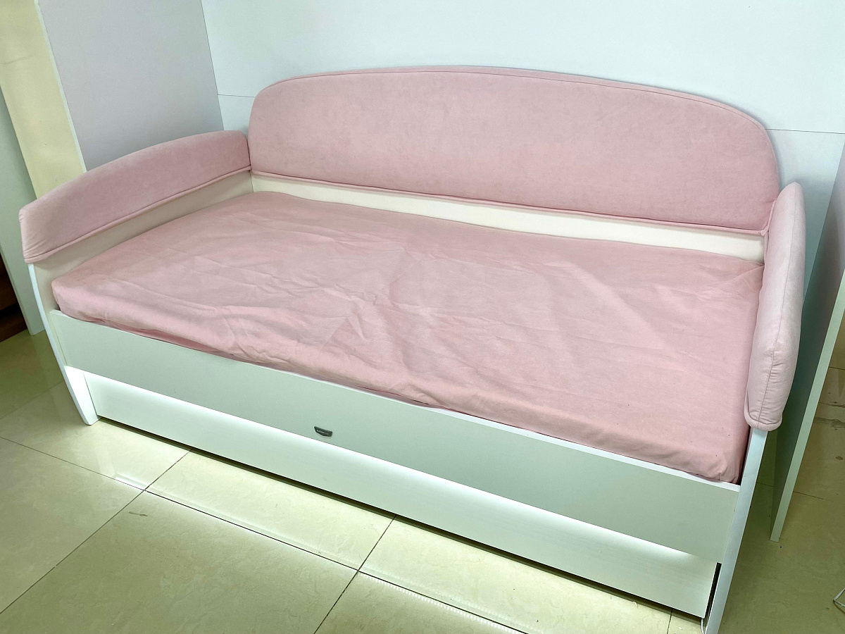 Диван 160х80 Urban, С подсветкой, С ящиком + чехол на матрас