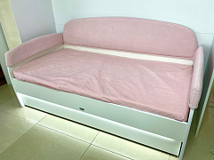 Диван 160х80 Urban, С подсветкой, С ящиком + чехол на матрас