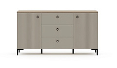 Тумба двухдверная с 3 ящиками Zima (Зима) 150*081*041