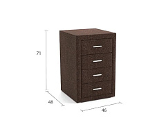 Тумбочка Richmond (Ричмонд) со стеклом