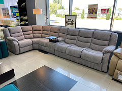 РИДБЕРГ, угловой диван со встроенным баром и кофейным столиком