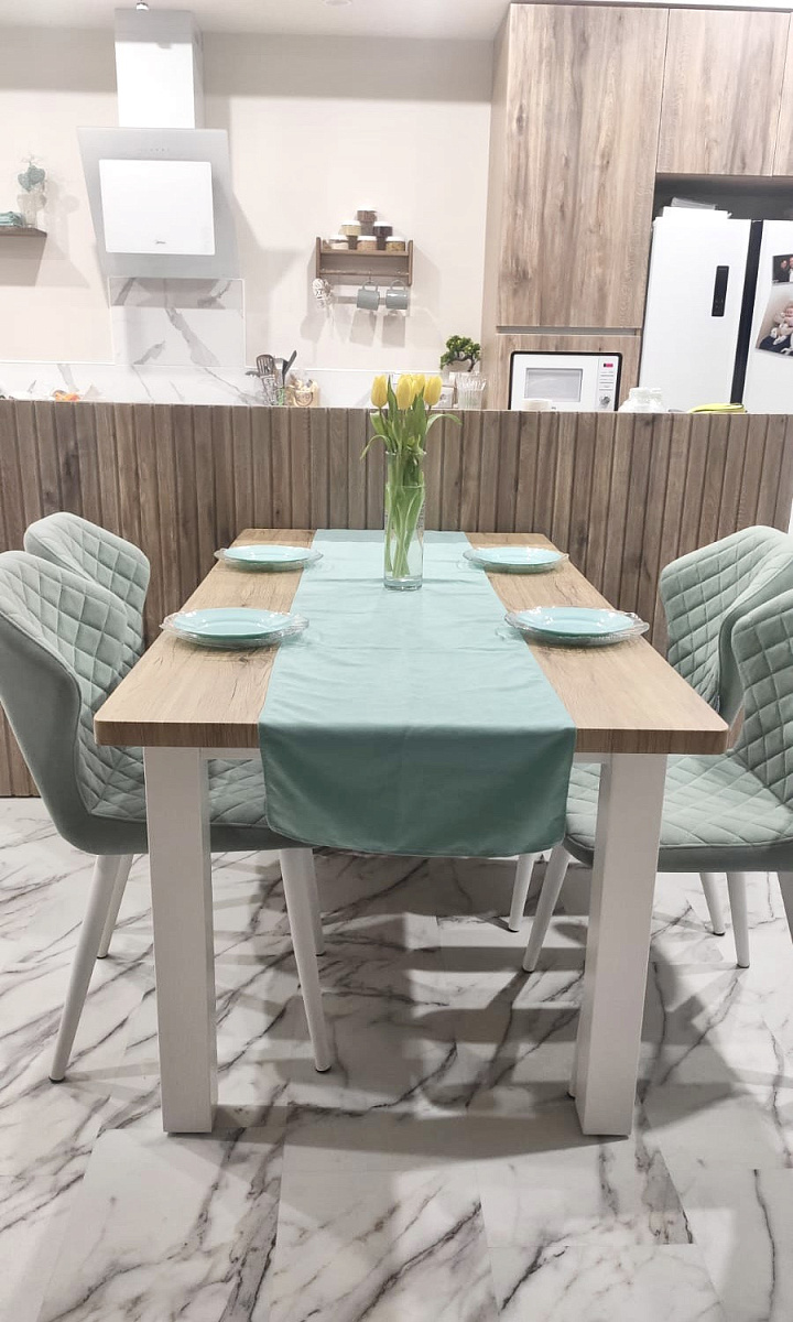 Стол &quot;Модерн-Гибрид&quot; 140*85+30+30