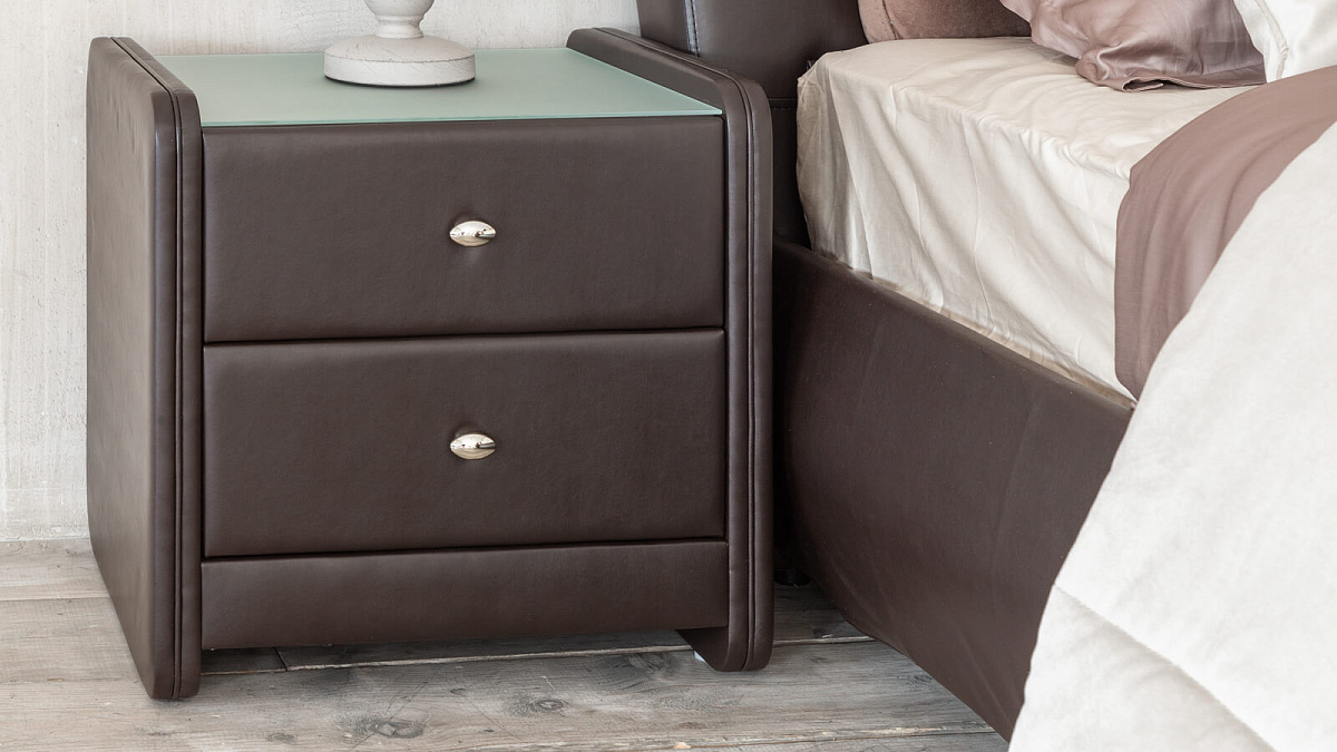 Тумбочка Классик 2 со стеклом