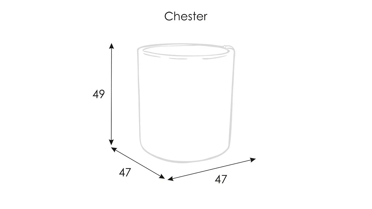 Журнальный стол Chester (Честер) 047*047*049