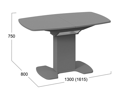 Портофино СМ(ТД)-105.02.11(1) Стол обеденный