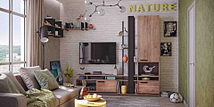 Nature 333 (гостиная) Тумба ТВ малая