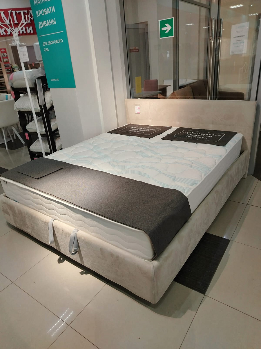 Кровать с ПМ 200*160 Vanessa (Ванесса) (ПМ отдельно)