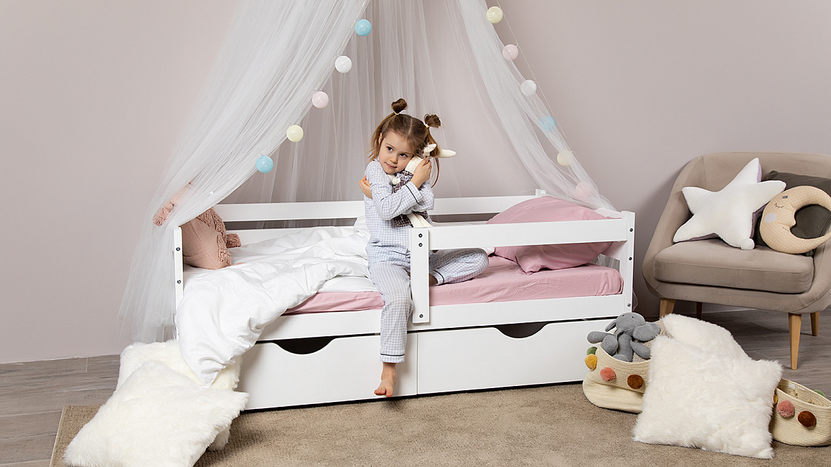 Кровать 160*080 Locky (софа с ящиками)