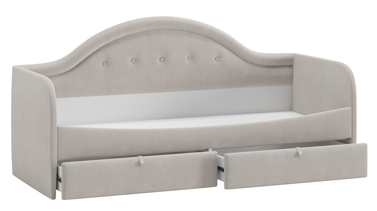 Адель Кровать с мягкой спинкой (800) тип 1