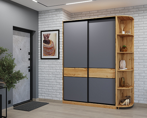 СУ-1, Стеллаж угловой SLIM (СЛИМ) 35*60*230