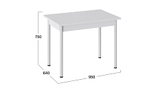 Родос Стол Тип 1 с опорой d40