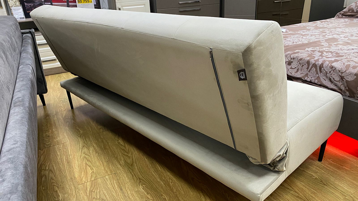 МОНАКО, диван-кровать трехместный, прямой, без подлокотников, механизм «клик-кляк»