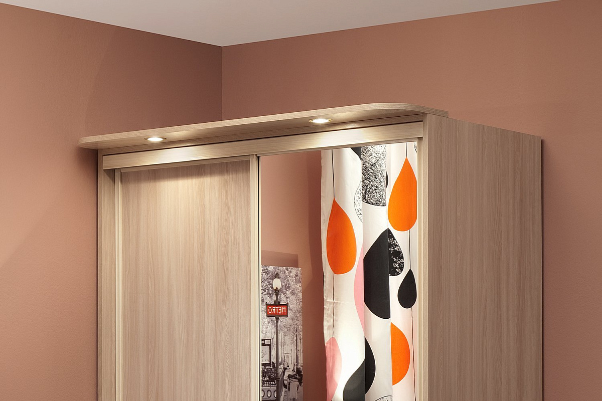 Шкаф-купе 2 Домашний Карниз