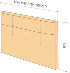 Изголовье ELISA 160