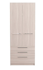 Шкаф двухдверный с ящиками Noble (Нобл) 090*224*053