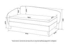 Диван LX 570 правый Без подушек