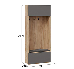 Порто ТД-393.08.01 Секция с крючками