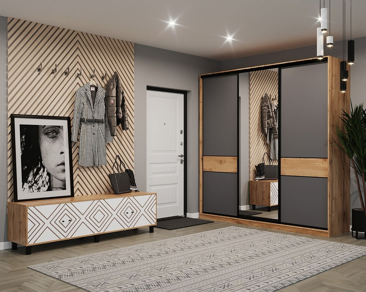 Шкаф-купе SLIM 221х60х230