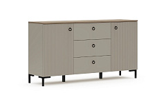 Тумба двухдверная с 3 ящиками Zima (Зима) 150*081*041