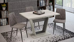 Обеденная группа стол Гавана со стульями Чили ромб