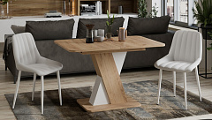 Люксембург Стол обеденный раздвижной Тип 3