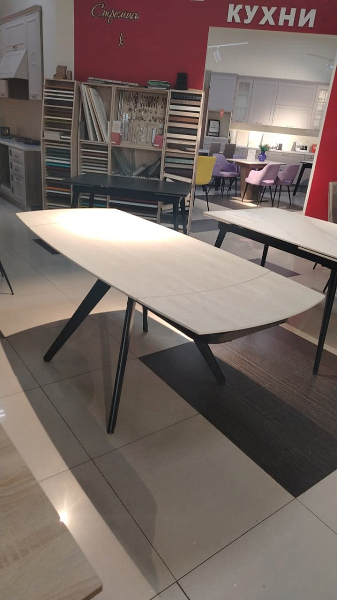 Стол обеденный VIGO,120(+30+30)x80