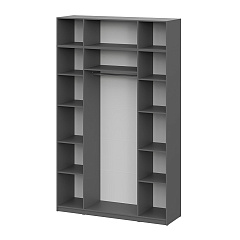 Шкаф с антресолью (9 полок + штанга) ШК 5 (1600)