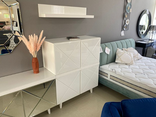 Шкаф комбинированный малый КрШК1 (Кристал)