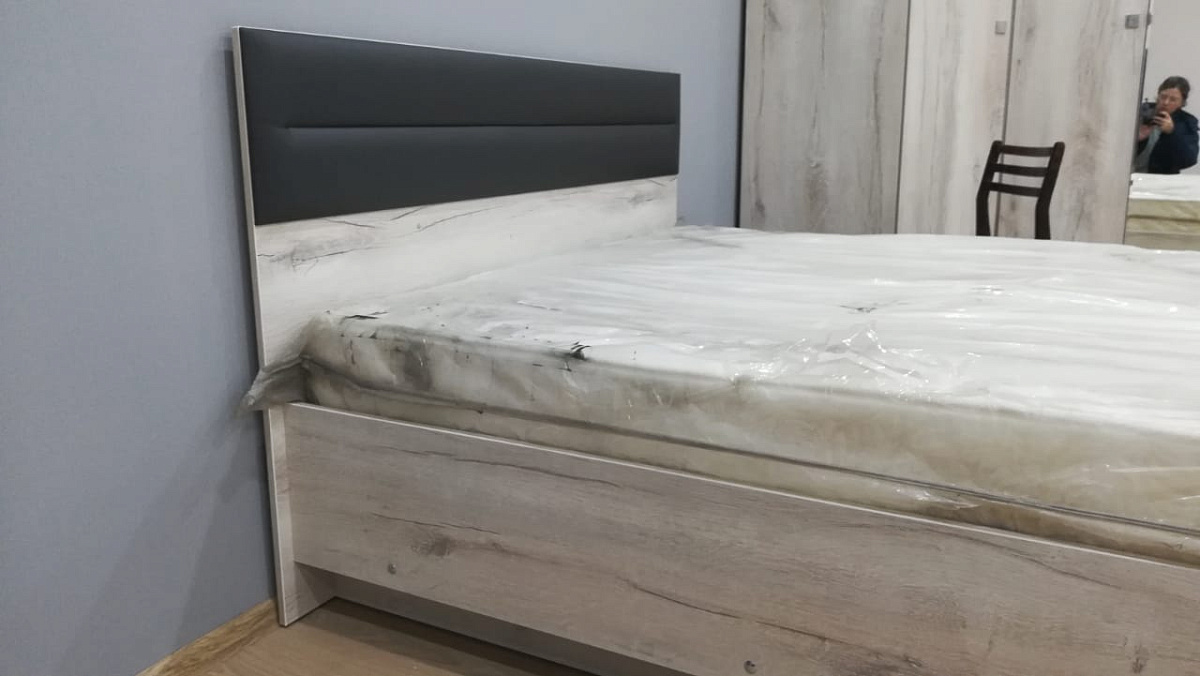 NEO 306 (спальня) Кровать Люкс с подъемным механизмом (1800)