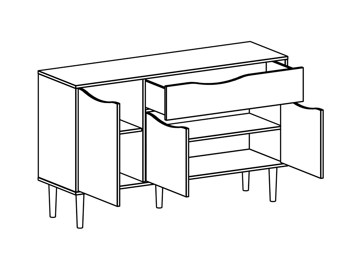 Тумба высокая LIKE