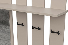 Модульная система "Денвер" Вешалка с зеркалом