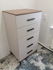 Кара 3 (спальня) Комод высокий